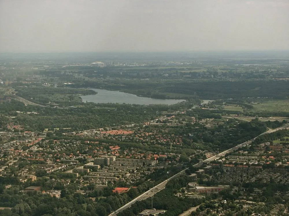 Badhoevedorp: BadhoevedorpAerialViewFromSW