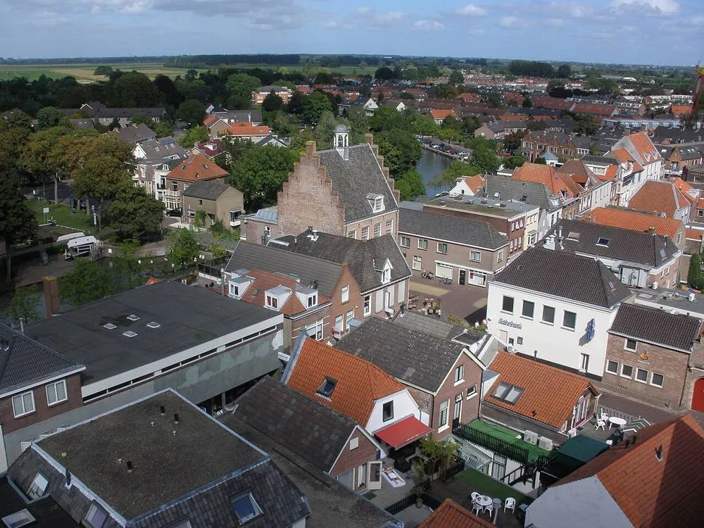 Montfoort: Montfoort vogelvlucht 01